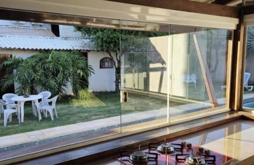 Maravista House | Cozy house with swimming pool, barbecue, gourmet area, lawn and lots of leisure!