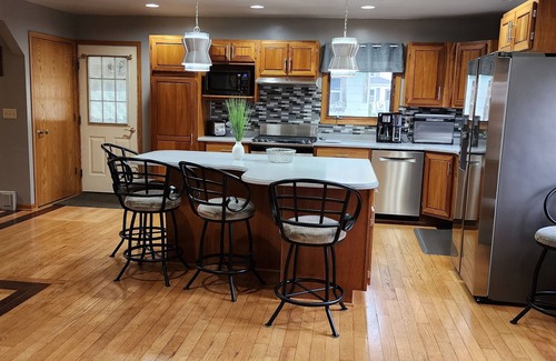 Wakefield House | Cozy king bed suite, minutes away from ski resorts, snowmobile, and ATV trails.