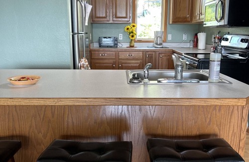 Cassville Cottage | Cozy Lake Cottage with private view of Table Rock Lake and Arkansas Mountains.