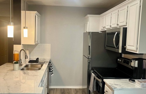 Garland Condo | Cozy lake front property with a nice water view & minutes to the harbor resort.