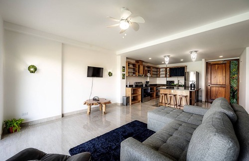 Naranjos Agrios Condo | Cozy Lake, Volcano and Flora View Condo. Pet-Friendly!