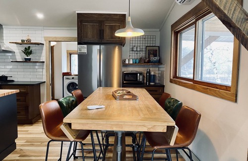 Hayward Cabin | Cozy Lakefront Cabin with Private Dock, Firepit, Grill, Kayaks and More!