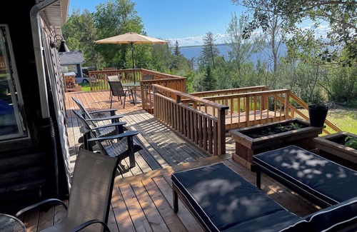 Lester Beach Cottage | Cozy Lakeside Cabin with easy access to beach and awesome sunsets!