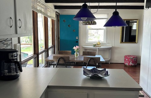 Pardeeville Cottage | Cozy lakeside cottage with huge deck in quaint Pardeeville, Wisconsin