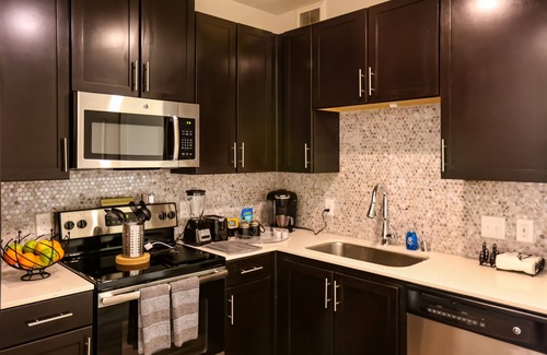 Legacy Park Apartment | Cozy Legacy West Luxury Suite with Massage Chair