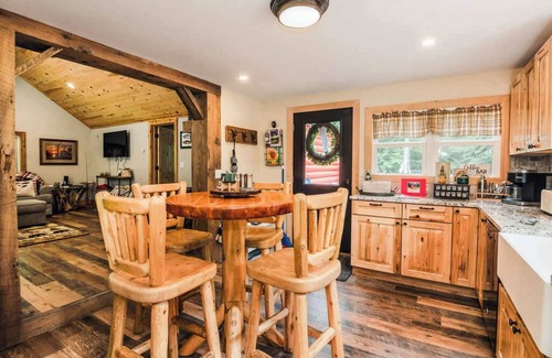 East Jordan House | Cozy Lil Red Cabin; Water Frontage, Dog Friendly!
