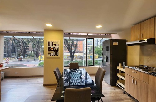 Chico Reservado Apartment | Cozy Loft Chpinero in Bogot