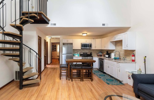 Vernon Apartment | Cozy Loft Near Lake, Trails and Mountain Views