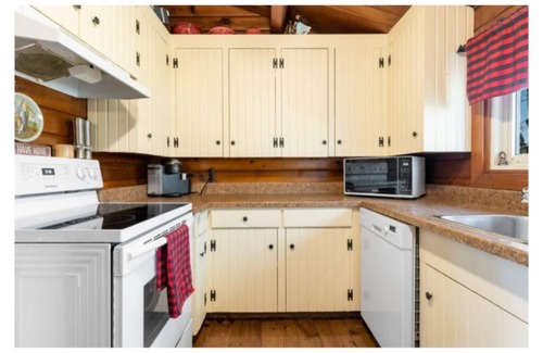 Beamsville Cabin | Cozy Log Cabin overlooking a beautiful vineyard along the wine trail 🍇