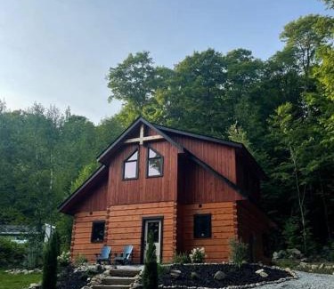 Faraday Ski Chalet | Cozy Log Cabin with Lake Access
