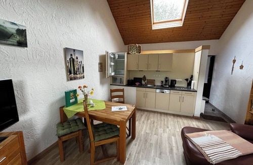 Simmerath Apartment | Cozy maisonette vacation apartment no. 4 for 2-3 persons each with lake view