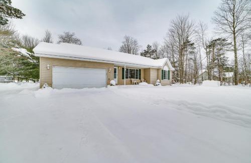 Mancelona House | Cozy Mancelona Home Ski, Golf and Snowmobile!