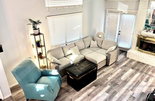 Las Vegas House | Cozy Master Bedroom & Bathroom Suite - Pet Friendly