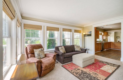 Frankfort House | Cozy Michigan Retreat w/Deck & Gas Grill!