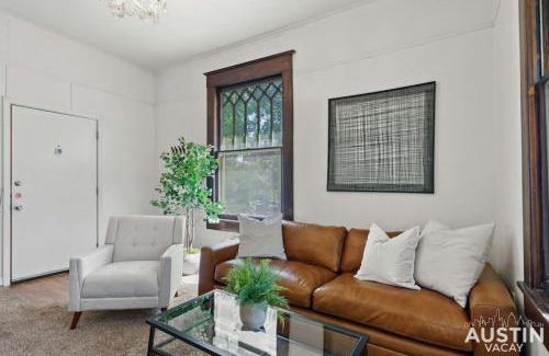 North University Apartment | Cozy Mid-Century Modern Vibes in Central Location