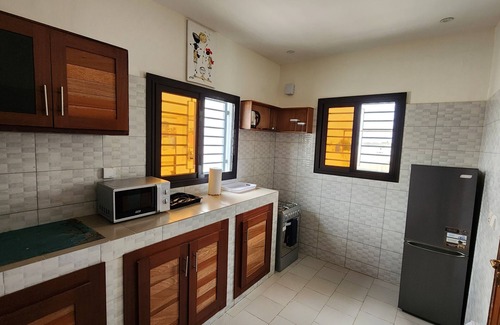 Dakar-Plateau Apartment | Cozy Modern 1 Bedroom Studio With Breathtaking View of Monument of Renaissance
