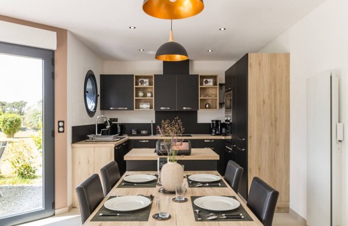 Lessay Cottage | Cozy, Modern Cottage with Garden Near Forest and Beaches