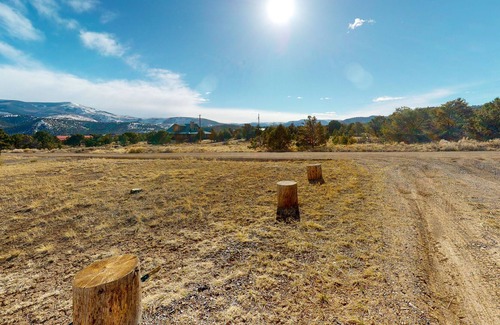 Alpine Village House | Cozy mountain-view cabin with fireplace, washer/dryer, and WiFi - dogs OK