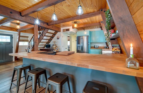 Nevada City Cabin | Cozy Nevada City Cabin: Deck, Game Room, Fire Pit