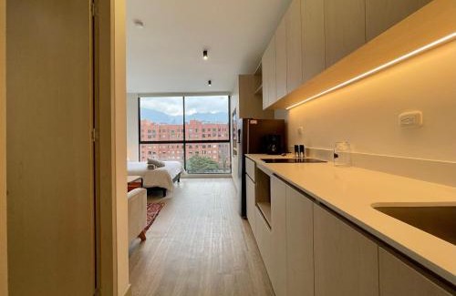 Bogota Apartment | Cozy New Loft Coworking Gym Terrace Play Z