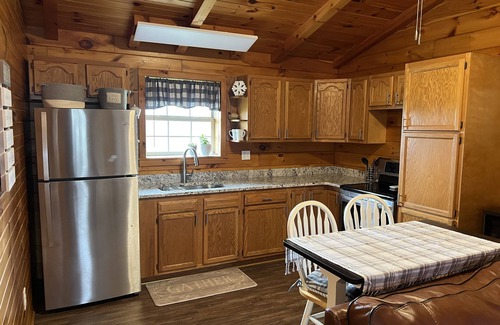 Stony Ridge Cabin | Cozy Perrysburg Cabin - Studio with Fireplace!