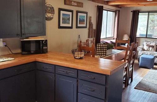 Cascade Cabin | Cozy, pet friendly cabin with filtered lake views - short walk to lake/beach.