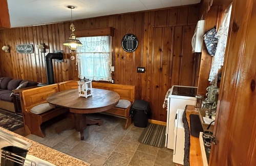 Pocono Summit Cabin | Cozy Pine Cabin in the heart of the Poconos.