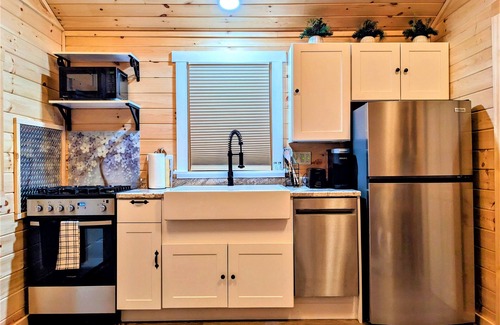 Colebrook Cabin | Cozy private rustic cabin with views of Dixville Notch