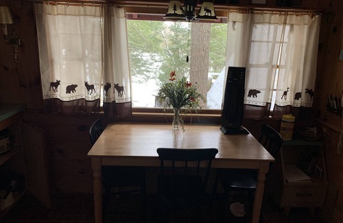 Kingfield Cabin | Cozy & Private: waterfront retreat on 20 acres of beautiful forest