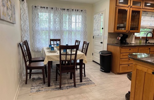 North Central Omaha House | Cozy Ranch with Hot Tub!