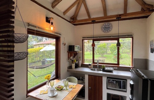 Villa de Leyva Cottage | Cozy refuge with private garden and view of the mountains of Villa de Leyva.