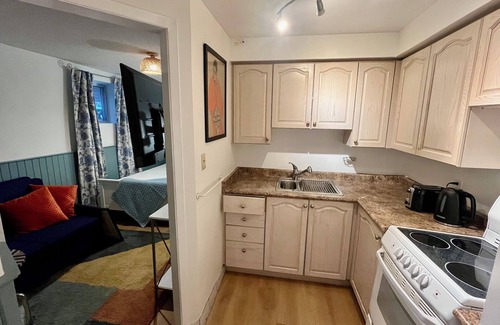 The Beaches Apartment | Cozy retreat steps from the beach, boardwalk, and trendy Queen St shops!