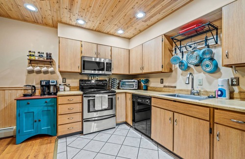 Chestertown Condo | Cozy retreat with fireplace, kayaks, and shared beach/pond access