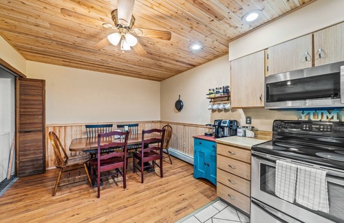 Chestertown Condo | Cozy retreat with fireplace, kayaks, and shared beach/pond access