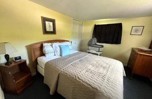 Corinth Cabin | Cozy Riverfront Cottage with dock close to Lake George