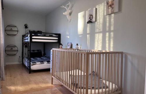 Saint-Andre-d'Argenteuil Ski Chalet | Cozy Riverside Cottage Escape with SPA, Pool Table and Dock Access