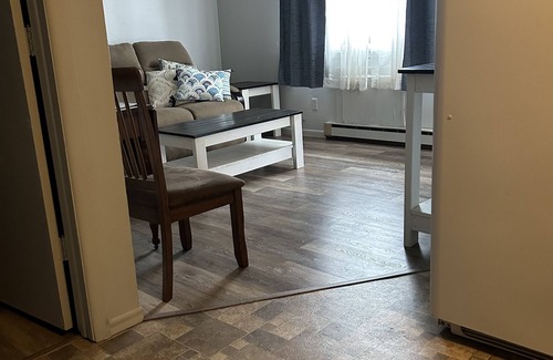 Byesville Apartment | Cozy rustic 1 bedroom apartment perfect for pets with big grassy side yard!