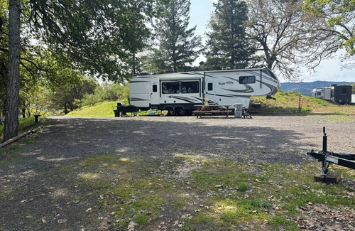 Ukiah Cabin | Cozy RV with terrific views, and peaceful surroundings.