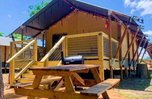 Fentress Other | Cozy Safari Tent with Barbecue in Staples, Texas