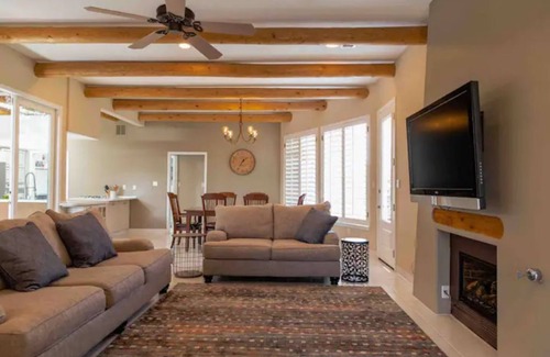 Westside House | Cozy Southwest Style 3 bedroom home with fireplace