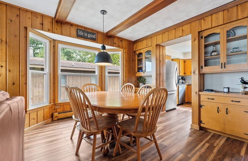 Kendall Cottage | Cozy Spotless Lake Cottage- Flowers Galore, Sandy Beach, Gorgeous Sunsets