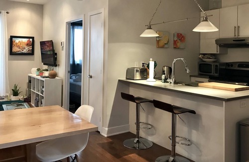 Hochelaga-Maisonneuve Apartment | Cozy stay 1+1 bed in trendy HOMA + easy parking