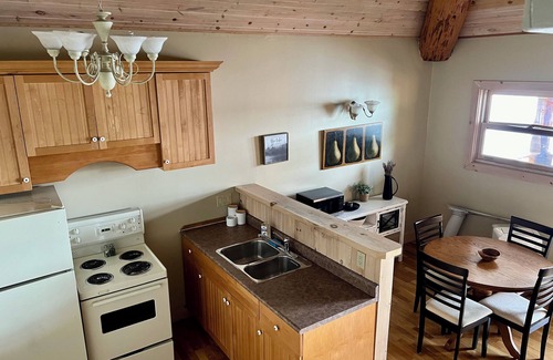 Crowes Landing Apartment | Cozy Stoney Lake Cottage Suite, with fireplace, stunning lake view-Pet Friendlyn