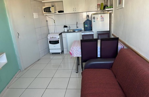 Soledade Apartment | Cozy studio apartment, close to everything, kitchen with lots of utensils.