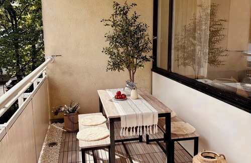 Nordwest Apartment | Cozy studio apartment with terrace