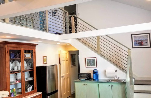 Malletts Bay Apartment | Cozy studio apartment near Island Line Bikeway and Lake Champlain.