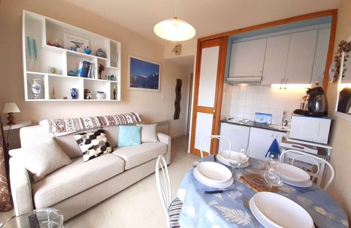 Pla d'Adet Apartment | Cozy studio for 4 in Saint-Lary-Soulan with equipped kitchenette