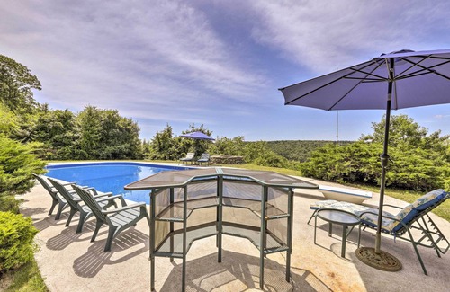 Montville Apartment | Cozy Studio: Indoor Hot Tub & Inground Pool Access