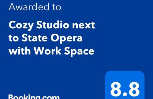 Stara Zagora Apartment | Cozy Studio next to State Opera with Work Space