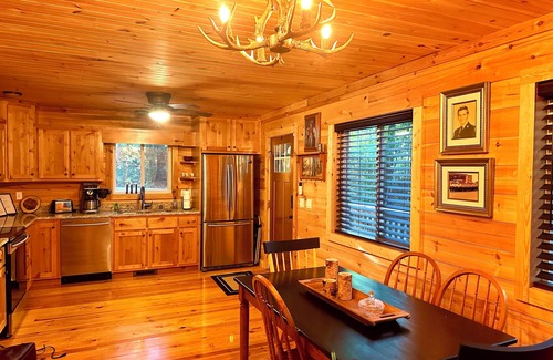 Murphy Cabin | Cozy, Stylish CABIN Near Blue Ridge, Murphy, Blairsville; HOT TUB; FIRE PIT